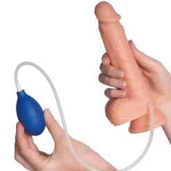 Willie City Classic Realistische Spuitende Dildo 21 Cm -Sinful 26830 willie city realistic ejaculating dildo 21 cm 50 hand q100