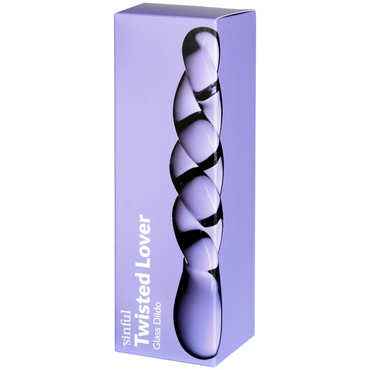 Sinful Twisted Lover Glazen Dildo 19.8 Cm 4 Sinful Twisted Lover Glazen Dildo 19.8 Cm - Afbeelding 4