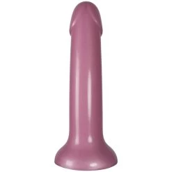 Baseks Sparkling Pink Siliconen Dildo Met Zuignap 18 Cm -Sinful 26844 baseks sparkling pink silicone dildo 03 product q100