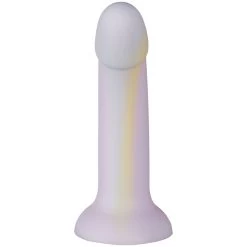 Baseks Playful Purple Mix Siliconen Dildo Met Zuignap 18 Cm -Sinful 26846 baseks playfull purple mix silicone dildo 04 product q100