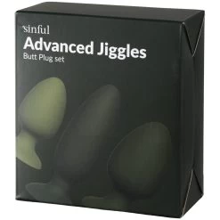 Sinful Advanced Jiggles Buttplug Set 11 Sinful Advanced Jiggles Buttplug Set -Sinful 26869 sinful advanced jiggles butt plug set 90 pack q100