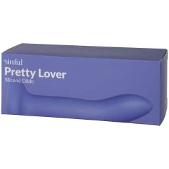 Sinful Pretty Lover Very Peri Siliconen Dildo Met Zuignap 16,5 Cm -Sinful 26922 sinful pretty lover silicone dildo 16 5 cm 90 pack q100 1