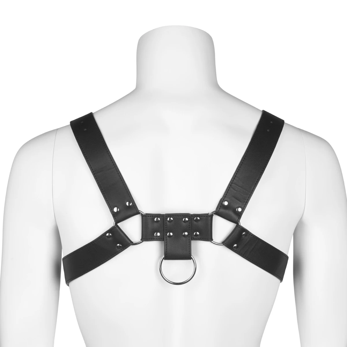 Obaie Kunstleren Borstharnas Voor Mannen 2 Obaie Kunstleren Borstharnas Voor Mannen - Afbeelding 2