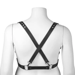 Obaie Kunstleren Borstharnas -Sinful 26941 obaie faux leather chest harness 03 product q100