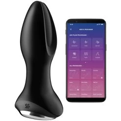 Satisfyer Rotator Plug 2+ Roterende Vibrerende Anale Plug Met App
