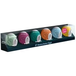 Satisfyer Masturbator Ei Set Met 6 Stuks -Sinful 26946 satisfyer masturbator egg 6er set 90 pack q100