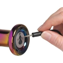 Dream Toys Glamour Glass Vibe Buttplug Met Afstandsbediening -Sinful 26966 dream toys glass remote controlled butt plug 51 hand q100