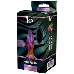 Dream Toys Glamour Glass Vibe Buttplug Met Afstandsbediening -Sinful 26966 dream toys glass remote controlled butt plug 90 pack q100 1