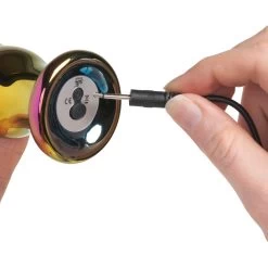 Dream Toys Glamour Glass Vibe Buttplug Met Tapstoelopende Punt En Afstandsbediening -Sinful 26967 dream toys glass tapered remote controlled butt plug 51 hand q100