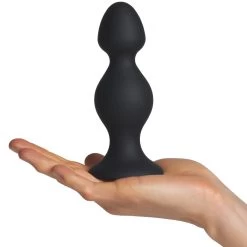 Obaie Double Jiggle Buttplug Large -Sinful 27020 obaie double jiggle large butt plug 50 hand q100