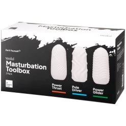 Sinful Masturbator Toolbox 3 Pack -Sinful 27027 sinful masturbation toolbox 3 pack 90 pack q100 1