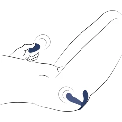 Sinful Rimming Oplaadbare Prostaatstimulator -Sinful 27038 sinful rimming rechargeable prostate vibrator 10 illustration q100