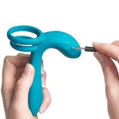 Xocoon Vibratorring Voor Koppels Met Afstandsbediening -Sinful 27053 xocoon remote controlled couples vibrator ring 52 hand q100