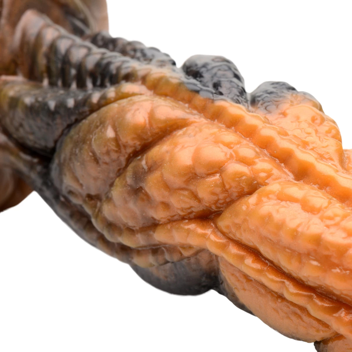 XR Brands Creature Cocks Ravager Rippled Tentacle Siliconen Dildo Met Zuignap 20,5 Cm 4 XR Brands Creature Cocks Ravager Rippled Tentacle Siliconen Dildo Met Zuignap 20,5 Cm - Afbeelding 4