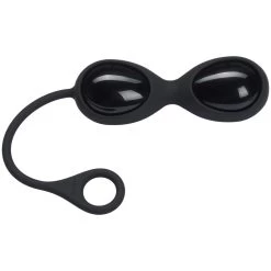 Le Wand Yoni Obsidian Dubbele Kegelballen