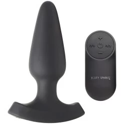 XR Brands Booty Sparks Laser Series Heart Medium Buttplug Met Afstandsbediening