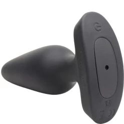 XR Brands Booty Sparks Laser Series Heart Medium Buttplug Met Afstandsbediening -Sinful 27121 booty sparks medium heart remote controlled butt plug 05 product q100