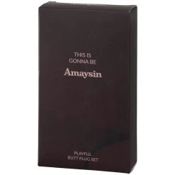 Amaysin Playful Buttplug Set 13 Amaysin Playful Buttplug Set -Sinful 27171 amaysin playful butt plug set 90 pack q100