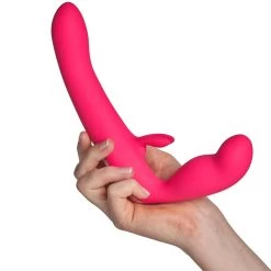 Happy Rabbit Strapless Strap-on Rabbit Vibrator -Sinful 27257 happy rabbit strapless strap on rabbit vibe 50 hand q100