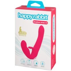 Happy Rabbit Strapless Strap-on Rabbit Vibrator -Sinful 27257 happy rabbit strapless strap on rabbit vibe 90 pack q100