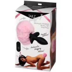 XR Brands Tailz Wagging Bunny Tail Vibrerende Buttplug Met Afstandsbediening 7 XR Brands Tailz Wagging Bunny Tail Vibrerende Buttplug Met Afstandsbediening -Sinful 27343 tailz remote controlled wagging vibrating bunny tail butt plug 90 pack q100