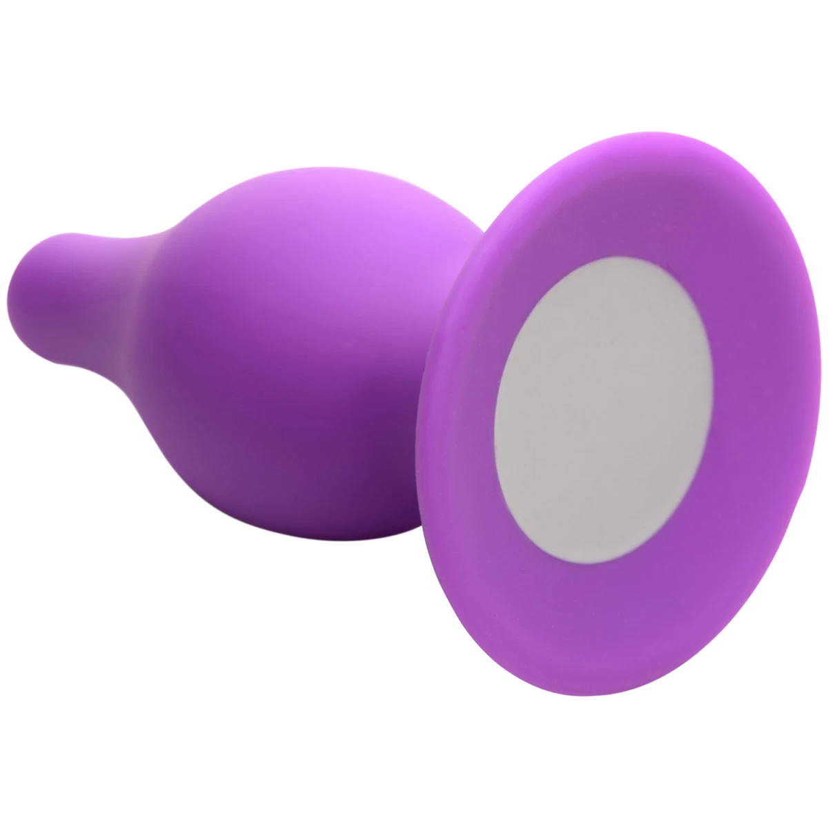 XR Brands Squeeze-It Squeezable Buttplug Medium 4 XR Brands Squeeze-It Squeezable Buttplug Medium - Afbeelding 4