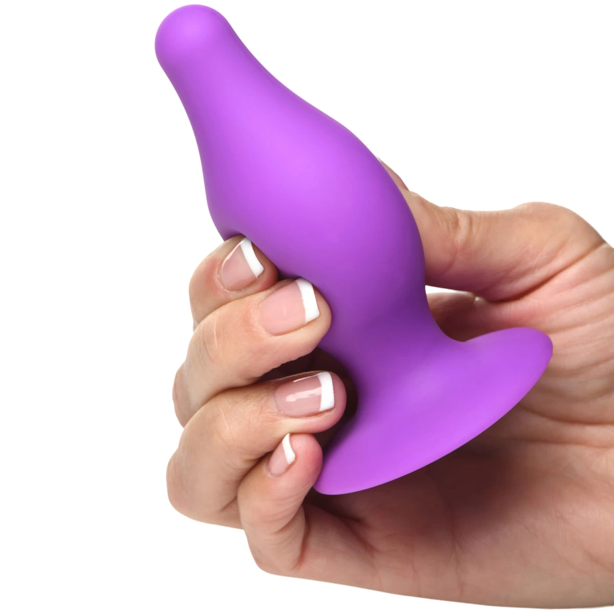 XR Brands Squeeze-It Squeezable Buttplug Medium 5 XR Brands Squeeze-It Squeezable Buttplug Medium - Afbeelding 5