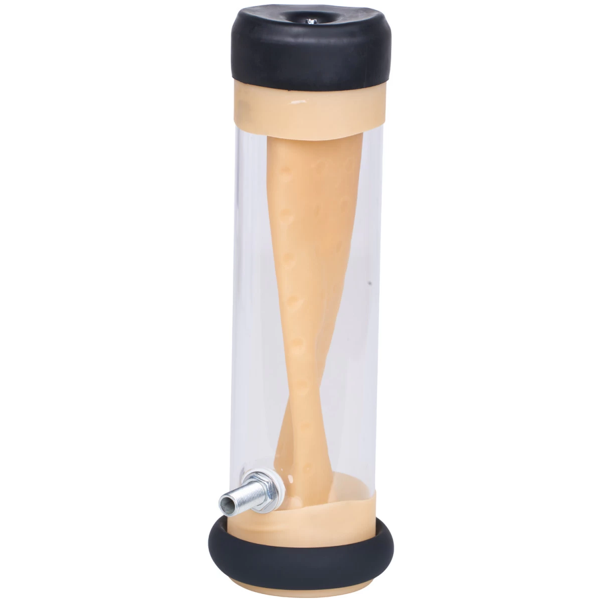 XR Brands LoveBotz Milker Textured Stroker Cilinder 1 XR Brands LoveBotz Milker Textured Stroker Cilinder