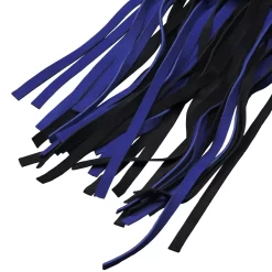 XR Brands Strict Leather Blue Suede Flogger -Sinful 27455 strict leather blue suede flogger 03 product q100