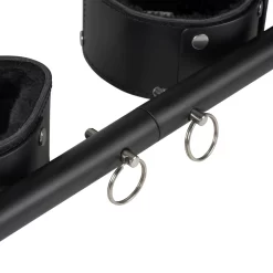 XR Brands Strict Verstel- En Vergrendelbare Spreader Bar -Sinful 27459 strict leather wrist and ankle spreader bar 04 product q100
