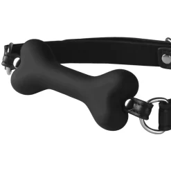 Obaie Kunstleren Dog Bone Gag -Sinful 27550 obaie imitation leather silicone dog bone gag 03 product q100