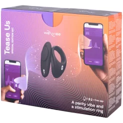 We-Vibe Tease Us Moxie Slipjes Vibrator En Bond Vibrerende Cockring Set 19 We-Vibe Tease Us Moxie Slipjes Vibrator En Bond Vibrerende Cockring Set -Sinful 27566 we vibe tease us set with moxie panty vibrator and bond vibrating cock ring 90 pack q100