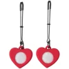 XR Brands Charmed Light Up Heart Tepelklemmen
