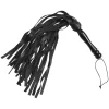 Mister B Impact Leren Flogger Met Houten Handvat