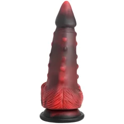 XR Brands Creature Cocks Demon Nubbed Siliconen Dildo Met Zuignap 20,5 Cm -Sinful 27623 creature cocks demon nubbed silicone dildo 03 product q100 1