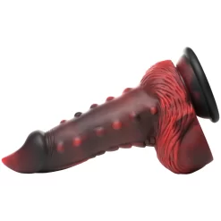 XR Brands Creature Cocks Demon Nubbed Siliconen Dildo Met Zuignap 20,5 Cm -Sinful 27623 creature cocks demon nubbed silicone dildo 04 product q100 1
