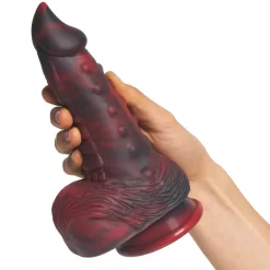 XR Brands Creature Cocks Demon Nubbed Siliconen Dildo Met Zuignap 20,5 Cm -Sinful 27623 creature cocks demon nubbed silicone dildo 50 hand q100
