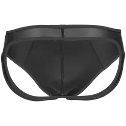 Shots Ouch! Puppy Play Black Neopreen Jockstrap -Sinful 27672 ouch puppy play black neoprene jockstrap 03 product q100