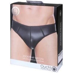 Shots Ouch! Puppy Play Black Neopreen Jockstrap -Sinful 27672 ouch puppy play black neoprene jockstrap 90 pack q100