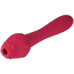 Tracy's Dog Rose Wand Zuigende Vibrator -Sinful 27700 tracy s dog rose wand clitorial suction stimulator 03 product q100