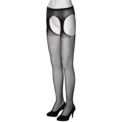 NORTIE Fenja Kruisloze Jarretel Panty -Sinful 27774 nortie fenja crotchless suspender tights 05 product q100