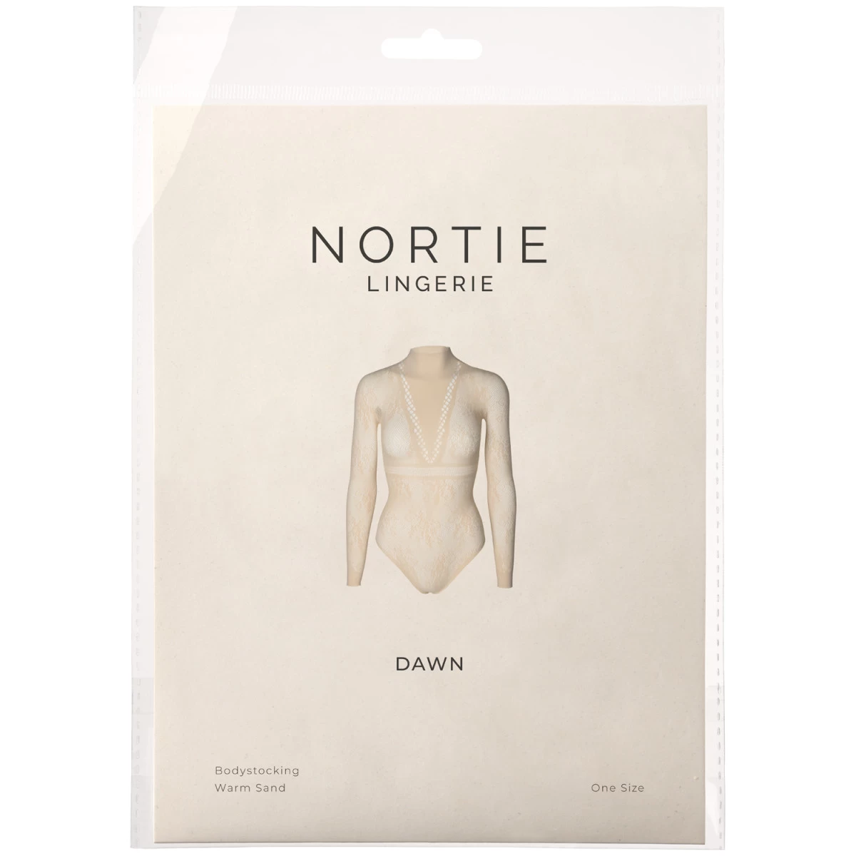 NORTIE Dawn Warm Sand Bodystocking 7 NORTIE Dawn Warm Sand Bodystocking - Afbeelding 7