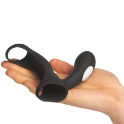 Sinful Dual Action Oplaadbare Cockring Met Afstandsbediening -Sinful 27799 sinful dual action rechargeable remote controlled love ring 50 hand q100