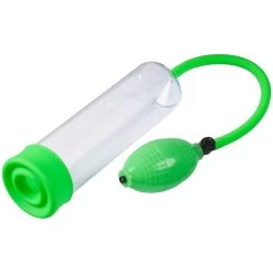 Shots Ouch! Glow In The Dark Classic Penispomp -Sinful 27815 ouch glow in the dark penis pump 04 product q100