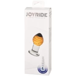 JOYRIDE Premium GlassiX Glazen Buttplug -Sinful 27836 joyride premium glassix glass butt plug 90 pack q100