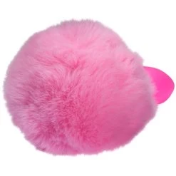 Baseks Pink Furry Bunny Tail Buttplug -Sinful 27899 baseks pink furry bunny tail butt plug 03 product q100