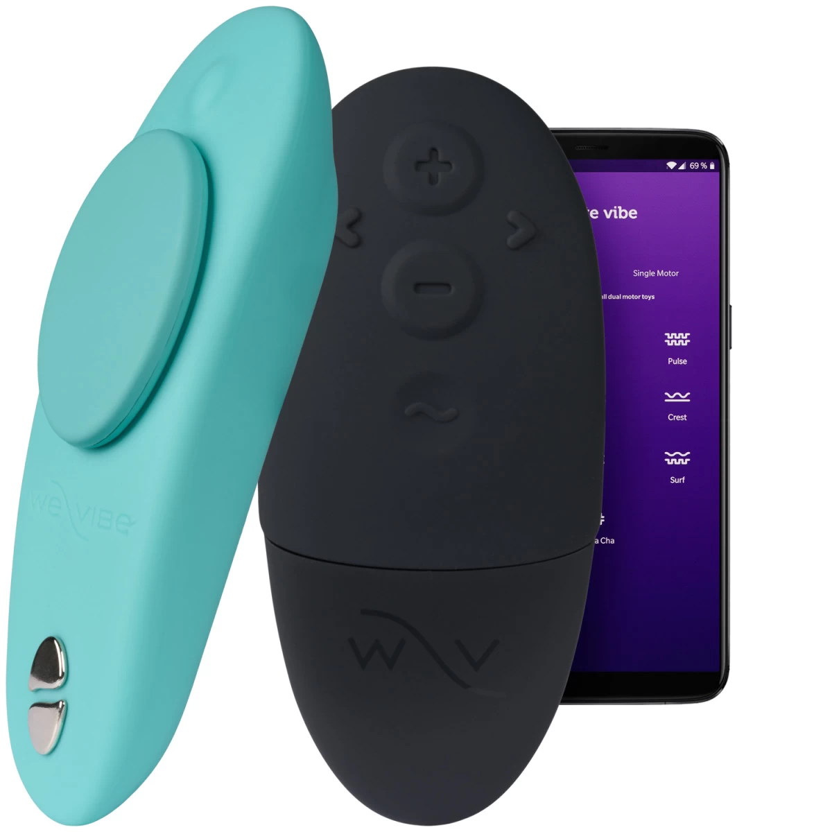 We-Vibe Moxie+ Slipjes Vibrator Met Afstandsbediening 2 We-Vibe Moxie+ Slipjes Vibrator Met Afstandsbediening - Afbeelding 2