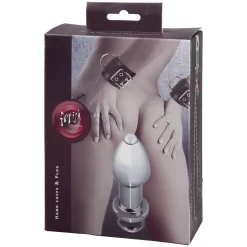 Orion Fetish Collection Handboeien & Buttplug Set -Sinful 28224 fetish collection cuffs plug 90 pack q100