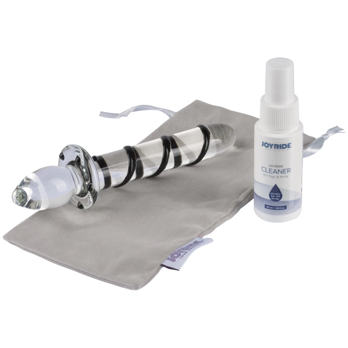 JOYRIDE Premium GlassiX 01 Glazen Dildo 20,5 Cm 3 JOYRIDE Premium GlassiX 01 Glazen Dildo 20,5 Cm - Afbeelding 3