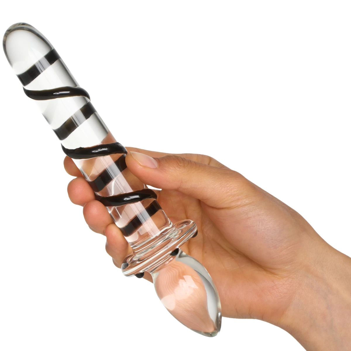 JOYRIDE Premium GlassiX 01 Glazen Dildo 20,5 Cm 4 JOYRIDE Premium GlassiX 01 Glazen Dildo 20,5 Cm - Afbeelding 4